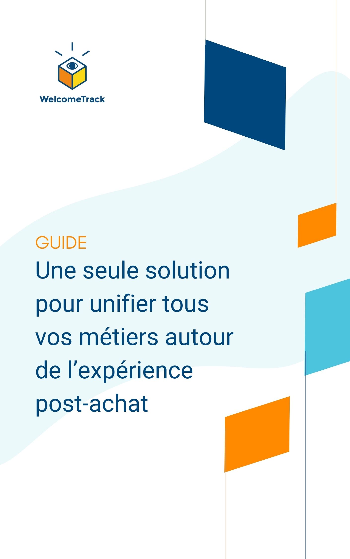 Couverture Ebook - Une seule solution pour unifier tous vos métiers autour de l’expérience post-achat-